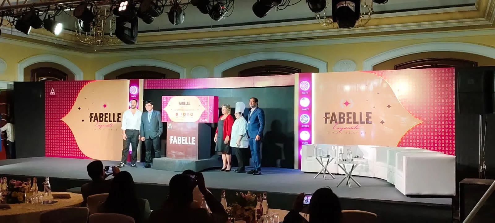 ITC Fabelle — Stage moment · launch reveal