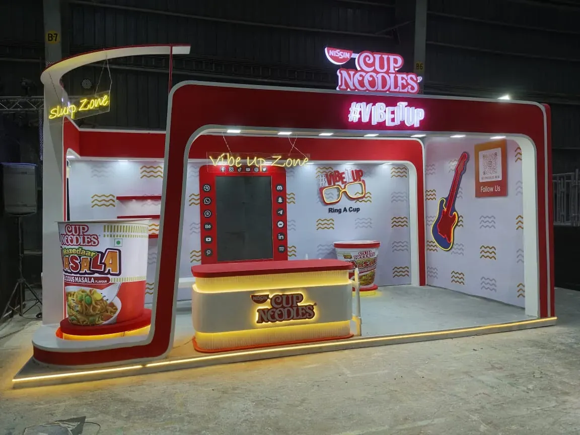Nissin — Cup Noodles stall